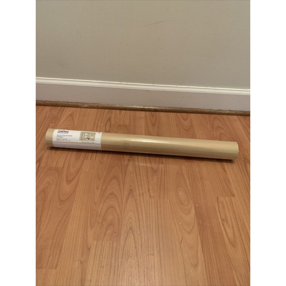 Teacher's Toolbox Bulletin Board Paper 24 Inch by 24 Foot Brown